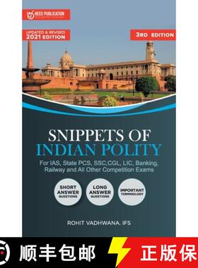 预订 Snippets of Indian polity [9789389087314]