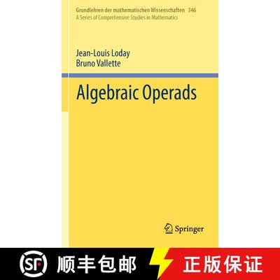 【3-4周达】Algebraic Operads [9783642303616]