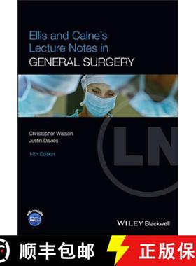 【3-4周达】Ellis and Calne's Lecture Notes in General Surgery , 14th Edition [9781119862482]