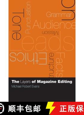 【3-4周达】The Layers of Magazine Editing [9780231128612]