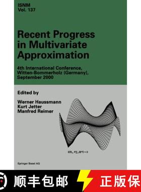 【3-4周达】Recent Progress in Multivariate Approximation : 4th International Conference, Witten-Bomme... [9783034894982]