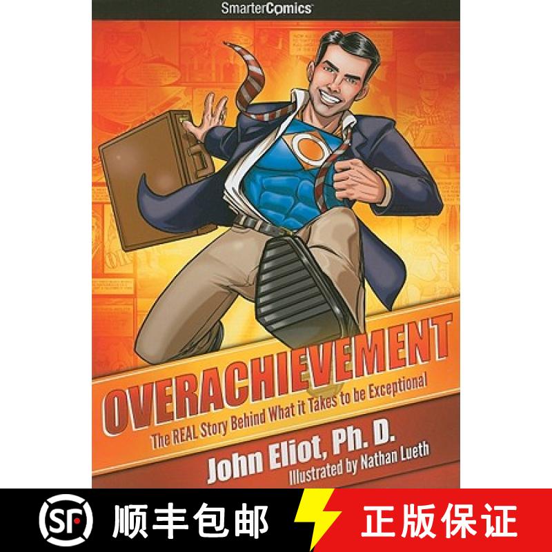 【2-3周达】Overachievement from SmarterComics: The Real Story Behind What it Takes to be Exceptional [9781610660075]