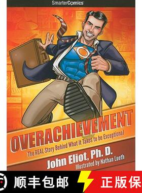 【3-4周达】Overachievement from SmarterComics: The Real Story Behind What it Takes to be Exceptional [9781610660075]