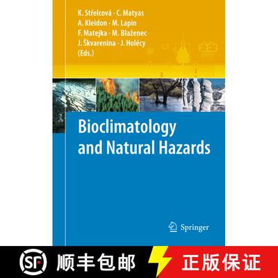【3-4周达】精装 Bioclimatology and Natural Hazards [9781402088759]