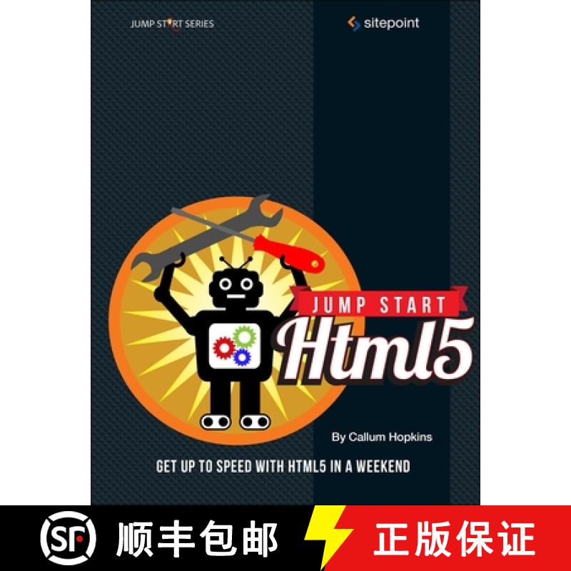 【3-4周达】Jump Start Html5: Get Up to Speed with Html5 in a Weekend [9780980285826]