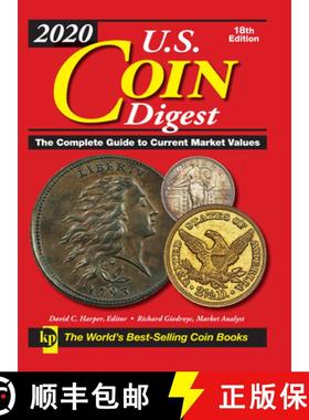 【3-4周达】2020 U.S. Coin Digest: The Complete Guide to Current Market Values [9781440248993]
