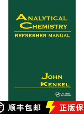 【3-4周达】Analytical Chemistry Refresher Manual: Refresher Manual [9780367450373]