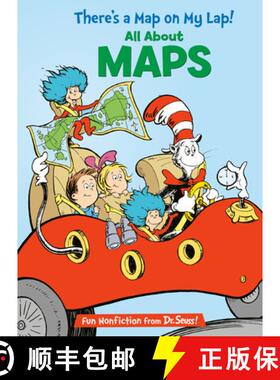 【3-4周达】There's a Map on My Lap! All About Maps: All About Maps [9780375810992]