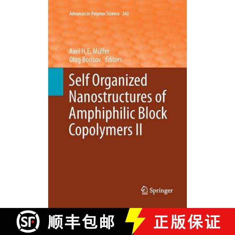 【3-4周达】Self Organized Nanostructures of Amphiphilic Block Copolymers II [9783642270239]