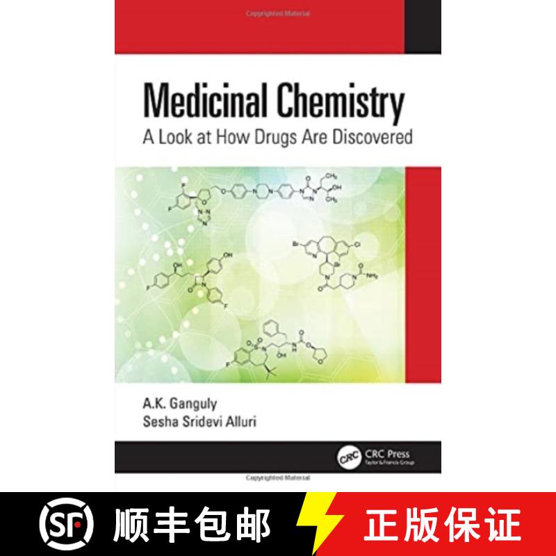 【3-4周达】Medicinal Chemistry: A Look at How Drugs Are Discovered [9781032017532]