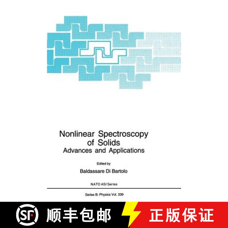 【3-4周达】Nonlinear Spectroscopy of Solids: Advances and Applications [9780306449161]