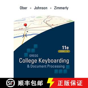 Processing 120 GDP College 9780073372198 text C... Gregg Keyboarding Document Lessons main 4周达