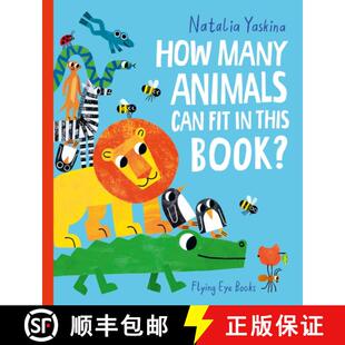 【3-4周达】How Many Animals Can Fit in This Book? [9781838740603]