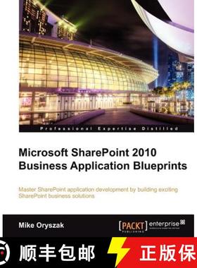 预订 Microsoft Sharepoint 2010 Business Application Blueprints [9781849683609]