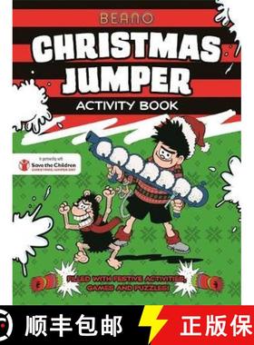 【3-4周达】Beano Christmas Jumper Activity Book [9781787412613]