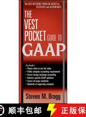 【3-4周达】The Vest Pocket Guide To Gaap [Wiley会计] [9780470767825]