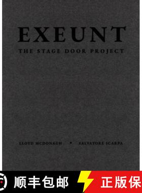 【3-4周达】Exeunt: The Stage Door Project [9781913724757]