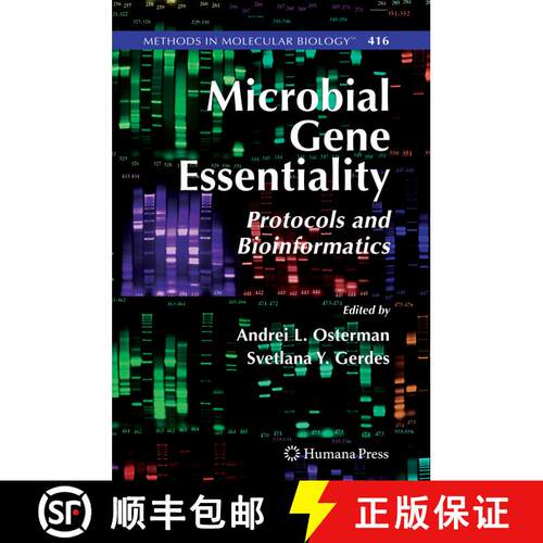 【3-4周达】Microbial Gene Essentiality: Protocols and Bioinformatics (Softcover reprint of hardcover ... [9781617375293]