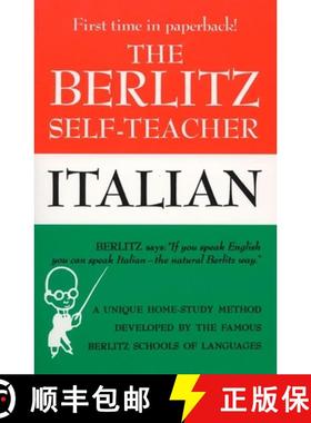 【3-4周达】The Berlitz Self-Teacher -- Italian: A Unique Home-Study Method Developed by the Famous Be... [9780399513251]
