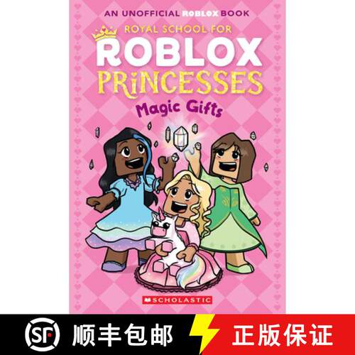 【3-4周达】The Royal School for Roblox Princesses #2: Magic Gifts [9798225050337]