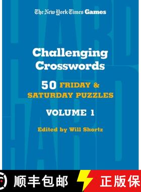 【3-4周达】New York Times Games Hardest Crosswords Volume 16: 50 Friday and Saturday Puzzles to Chall... [9781250324931]