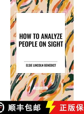 【3-4周达】How to Analyze People on Sight [9798880905591]
