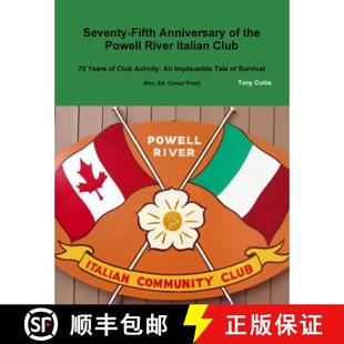 Italian 9781312452596 75th the Powell 4周达 Anniversary Club River