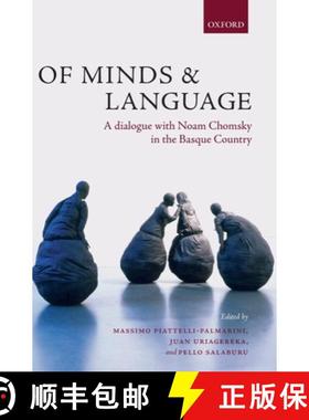 【3-4周达】Of Minds and Language: A Dialogue with Noam Chomsky in the Basque Country [9780199544660]