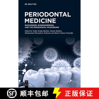 【3-4周达】精装 Periodontal Medicine: Biomarkers, Bioengineering, and the Periodontal Microbiome [9783119143387]