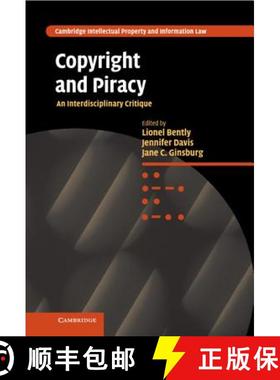 【3-4周达】Copyright and Piracy: An Interdisciplinary Critique - Copyright and Piracy: An Interdiscip... [9780521193436]