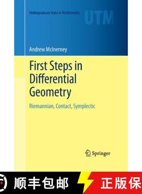 【3-4周达】First Steps in Differential Geometry : Riemannian, Contact, Symplectic [9781489990464]