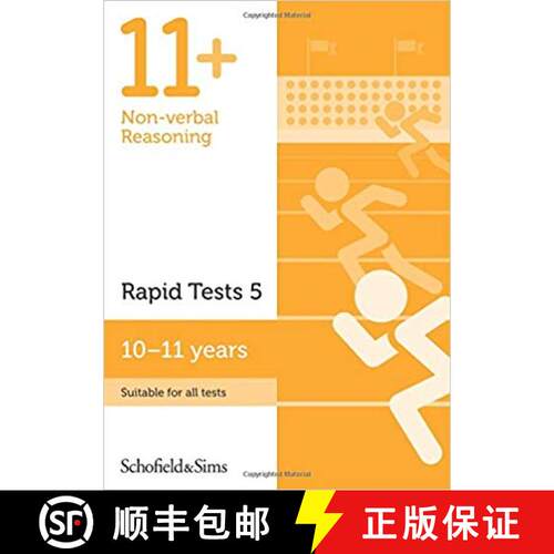 【3-4周达】11+ Non-verbal Reasoning Rapid Tests Book 5: Year 6, Ages 10-11 [9780721714677]