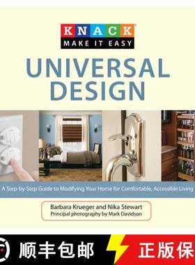【3-4周达】Knack Universal Design : A Step-By-Step Guide To Modifying Your Home For Comfortable, Acce... [9781599216133]