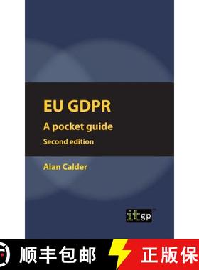 【3-4周达】EU GDPR (European) Second edition: Pocket guide [9781787780682]