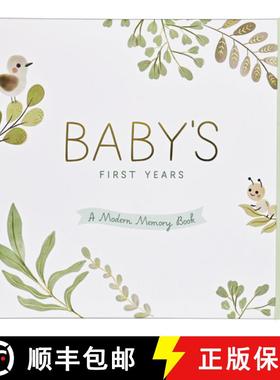 预订 Baby's First Years - A Baby's Book and Keepsake Photo Album [9781441344526]