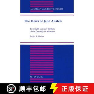 9780820426242 Writers The Heirs the Austen Jane Manners 预订 Twentieth Comedy Century