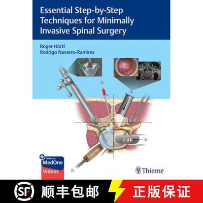 【3-4周达】精装 Essential Step–by–Step Techniques for Minimally Invasive Spinal Surgery [9781684200092]