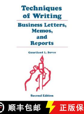 【3-4周达】Techniques of Writing: Business Letters, Memos, and Reports [9780195329636]