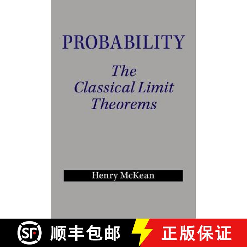 【3-4周达】Probability: The Classical Limit Theorems [9781107628274]