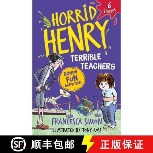 【3-4周达】Horrid Henry: Terrible Teachers : 6 Stories [9781510111325]