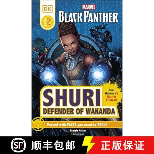 【3-4周达】Marvel Black Panther Shuri Defender of Wakanda [9780241531501]