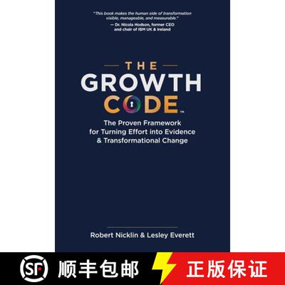【3-4周达】精装 The Growth Code: The Proven Framework for Turning Effort into Evidence & Transformati... [9781956442779]