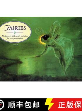 【3-4周达】20 Notecards and Envelopes: Fairies: A Delightful Pack of Fine Art Gift Cards and Decorati... [9781782140788]