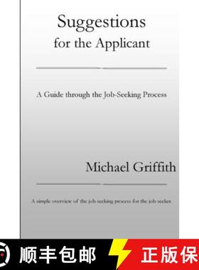【3-4周达】Suggestions for the Applicant [9781105110214]