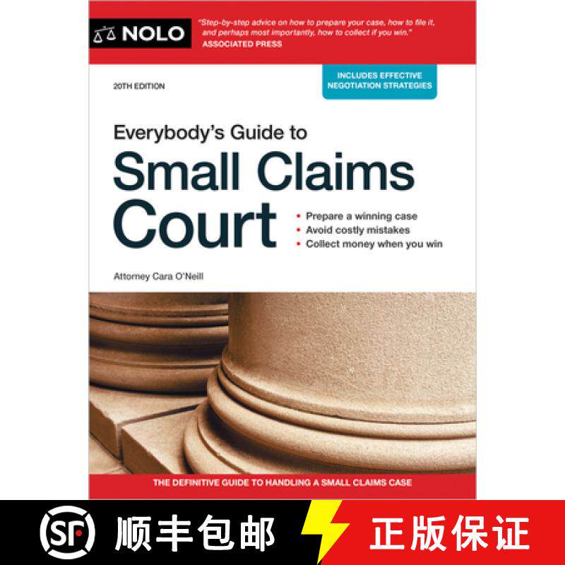 预订 Everybody's Guide to Small Claims Court [9781413331608]