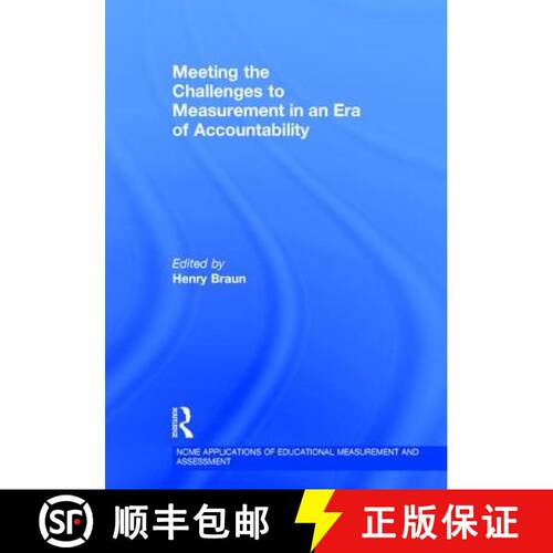 【3-4周达】精装 Meeting the Challenges to Measurement in an Era of Accountability [9780415838603]