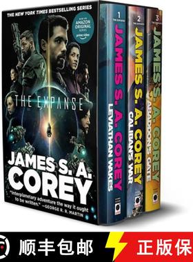 【3-4周达】The Expanse Hardcover Boxed Set: Leviathan Wakes, Caliban's War, Abaddon's Gate: Now a Pri... [9780316536462]