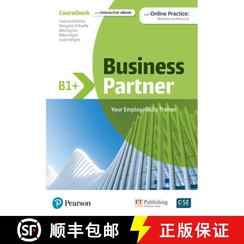 【3-4周达】Business Partner B1+ Coursebook & eBook with MyEnglishLab & Digital Resources [9781292392974]
