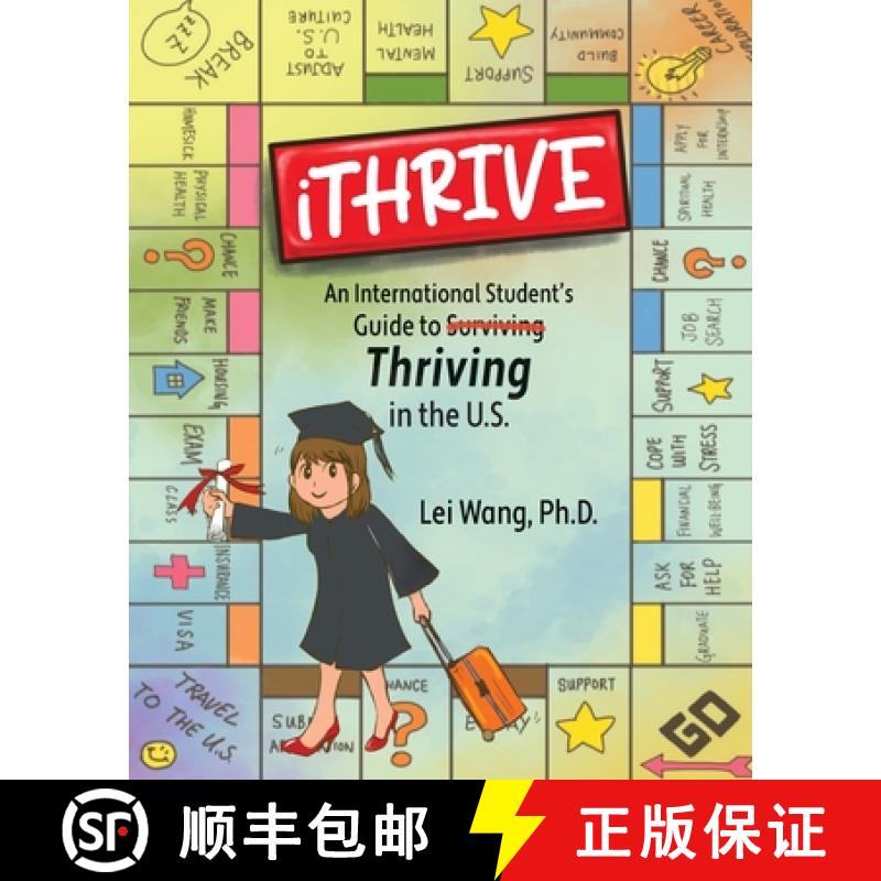 【2-3周达】iTHRIVE: An International Student's Guide to Thriving in the U.S. [9781953720030]