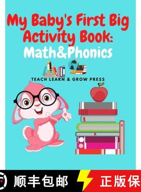 预订 My Baby's First Big Activity Book: Math & Phonics: Supplementary work in for Preschool and Kinde... [9781637324318]